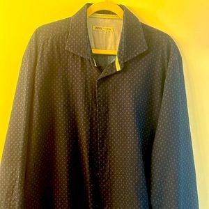 Patterned button down shirt